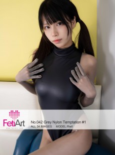  No.042 Grey Nylon Temptation MODEL-Riell